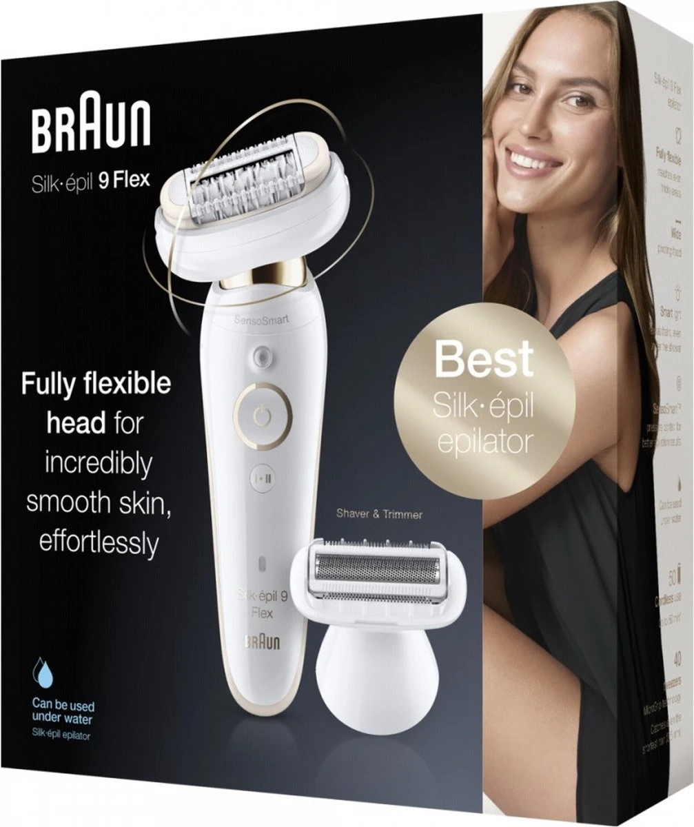 Braun Silk-épil 9002 Flex Wet & Dry Epilator 7 Braun Silk-épil 9002 Flex Wet & Dry Epilator - Afbeelding 5