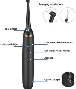 ExCorn Elektrische Tandsteen Verwijderaar - Inclusief 6-delig Tandartsset - 3 Standen - Elektrisch Tandplak Verwijderen - Tanden Polijsten -Winkel Voor Persoonlijke Verzorging 1026x1200