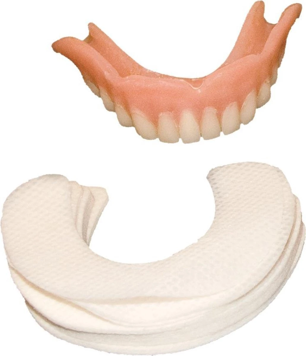 Merkloos Kunstgebit-kussentjes - Set Van 30 - Ondergebit 3 Merkloos Kunstgebit-kussentjes - Set Van 30 - Ondergebit