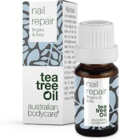 Australian Bodycare Nail Repair 10 Ml - Nagelverzorging Voor Verkleurde, Gescheurde Of Ruwe Nagels - Met Tea Tree Olie En Vitamine E, Die Zorgen Voor Intensieve Verzorging - Kan Ook Gebruikt Worden Voor De Verzorging Van Schimmelnagels & Kalknagels