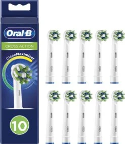 Oral B Oral-B CrossAction - Met CleanMaximiser-technologie - Opzetborstels - 10 Stuks - Brievenbusverpakking -Winkel Voor Persoonlijke Verzorging 1049x1200