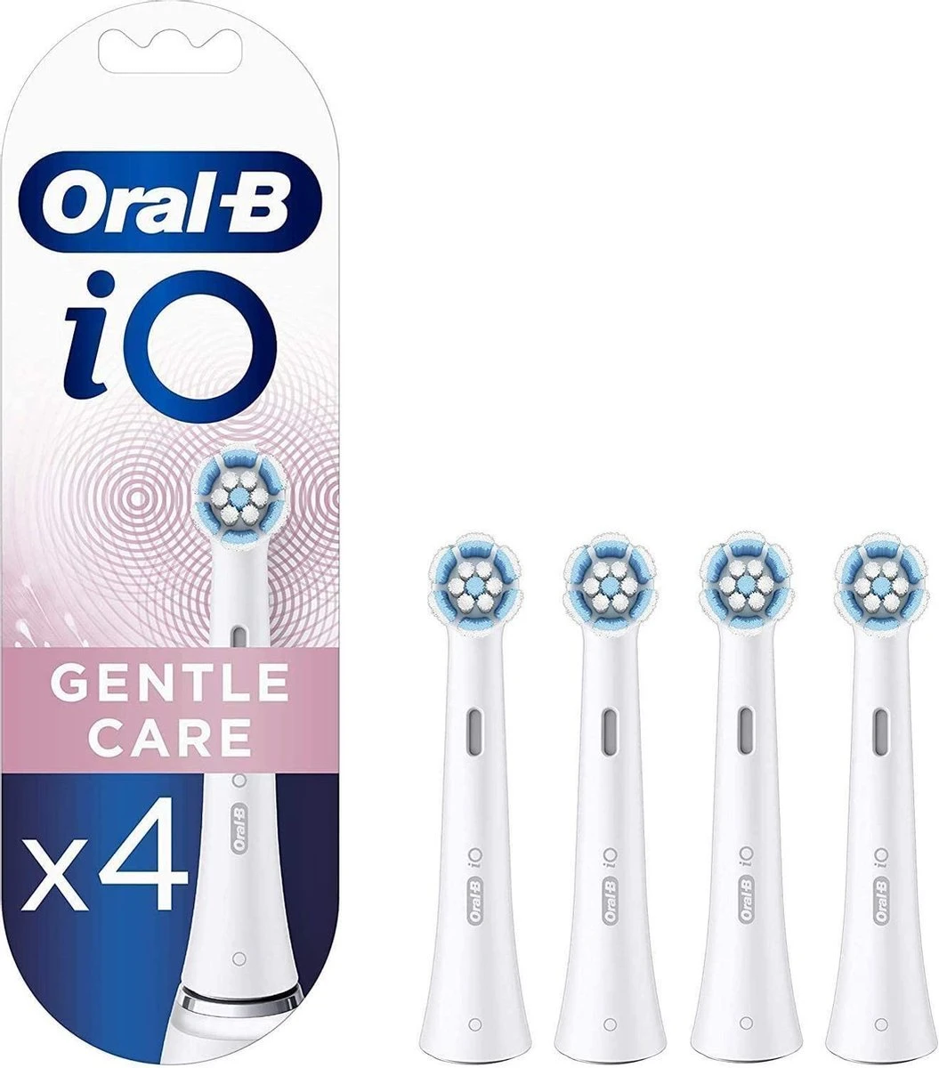Oral B Oral-B IO Gentle Care Opzetborstels - 4 Stuks 3 Oral B Oral-B IO Gentle Care Opzetborstels - 4 Stuks