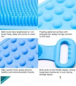 Merkloos Rug Scrubber - Doucheborstel - Lange Lichaamsborstel - Dubbelzijdig Design - 70CM - Rugborstel - Krabber - Douche - Bad - Badborstel - Rug Krabber Siliconen - Massage Borstel - Bath Towel - Back Scrubber - 11 Merkloos Rug Scrubber - Doucheborstel - Lange Lichaamsborstel - Dubbelzijdig Design - 70CM - Rugborstel - Krabber - Douche - Bad - Badborstel - Rug Krabber Siliconen - Massage Borstel - Bath Towel - Back Scrubber - -Winkel Voor Persoonlijke Verzorging 1064x1200