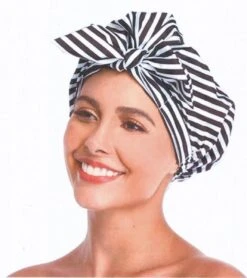 Douchemuts DE MOOISTE -Shower Cap -Black White -Droog Haar -DOUCHEKAPJE 1 STUKS -Winkel Voor Persoonlijke Verzorging 1068x1200 2