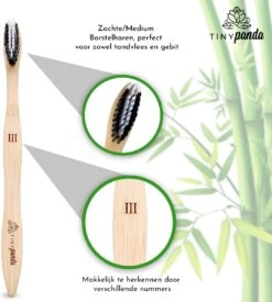 4+2 Bamboe Tandenborstels - Zero Waste - Vegan - Bamboo Toothbrushes 10 4+2 Bamboe Tandenborstels - Zero Waste - Vegan - Bamboo Toothbrushes -Winkel Voor Persoonlijke Verzorging 1077x1200