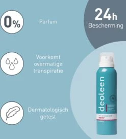 Deoleen Anti-transpirant - Aerosol Regular - Deodorant - 150 Ml 6 Pack -Winkel Voor Persoonlijke Verzorging 1083x1200
