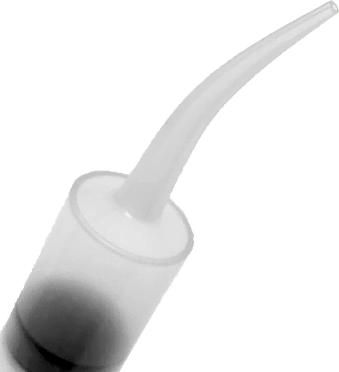 Merkloos Kaakspuitje Gebogen Tip - 4 Stuks - 12ml - Met Schaalverdeling - Kaakholtespuitje - Elleboogspuit - Kaakspuit 5 Merkloos Kaakspuitje Gebogen Tip - 4 Stuks - 12ml - Met Schaalverdeling - Kaakholtespuitje - Elleboogspuit - Kaakspuit - Afbeelding 3