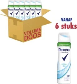 Rexona Woman Ultra Dry Cotton Deodorant Spray - 6 X 75 Ml - Voordeelverpakking 18 Rexona Woman Ultra Dry Cotton Deodorant Spray - 6 X 75 Ml - Voordeelverpakking -Winkel Voor Persoonlijke Verzorging 1095x1200 2