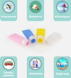 Qpacks - 8-delige Reisflesjes Set Transparant - Vliegtuig Handbagage - Navulbare Reis 100ML Flacons - Incl. Potjes & Etui -Travel - Reisaccessoires 17 Qpacks - 8-delige Reisflesjes Set Transparant - Vliegtuig Handbagage - Navulbare Reis 100ML Flacons - Incl. Potjes & Etui -Travel - Reisaccessoires -Winkel Voor Persoonlijke Verzorging 1103x1200 4