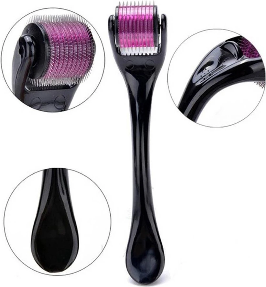 Merkloos DRS Derma Roller 540 - 2.00mm | Gezichts- En Huidverzorging | Zwart 3 Merkloos DRS Derma Roller 540 - 2.00mm | Gezichts- En Huidverzorging | Zwart