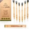 4+2 Bamboe Tandenborstels - Zero Waste - Vegan - Bamboo Toothbrushes 1 4+2 Bamboe Tandenborstels - Zero Waste - Vegan - Bamboo Toothbrushes -Winkel Voor Persoonlijke Verzorging 1121x1200 1
