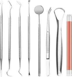 Qy Tandarts Set Voor Het Verwijderen Van Tandsteen En Verzorgen Van Het Gebit – 8 Delig In Luxe Opbergetui -Winkel Voor Persoonlijke Verzorging 1125x1200