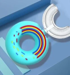 Tandenborstel Kind-Handtandenborstel Voor Kinderen-2 Tot 12 Jaar-Zachte Silliconen-Baby Tandenborstel-Tandenborstel Baby En Peuter - U-Vormig - 360 Graden-Bijtringen-peutertandenborstel-U Vorm -Winkel Voor Persoonlijke Verzorging 1129x1200