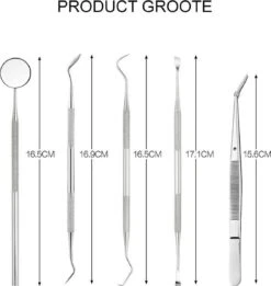 Newide Professionele Tandarts Set Met Luxe Etui – Tandsteen Verwijderaar – RVS Tandarts Setje – Tandenstokers – Tandartshaakje – Tand Verzorging Gereedschap Set – Tandplak Verwijderaar -Winkel Voor Persoonlijke Verzorging 1136x1200 1