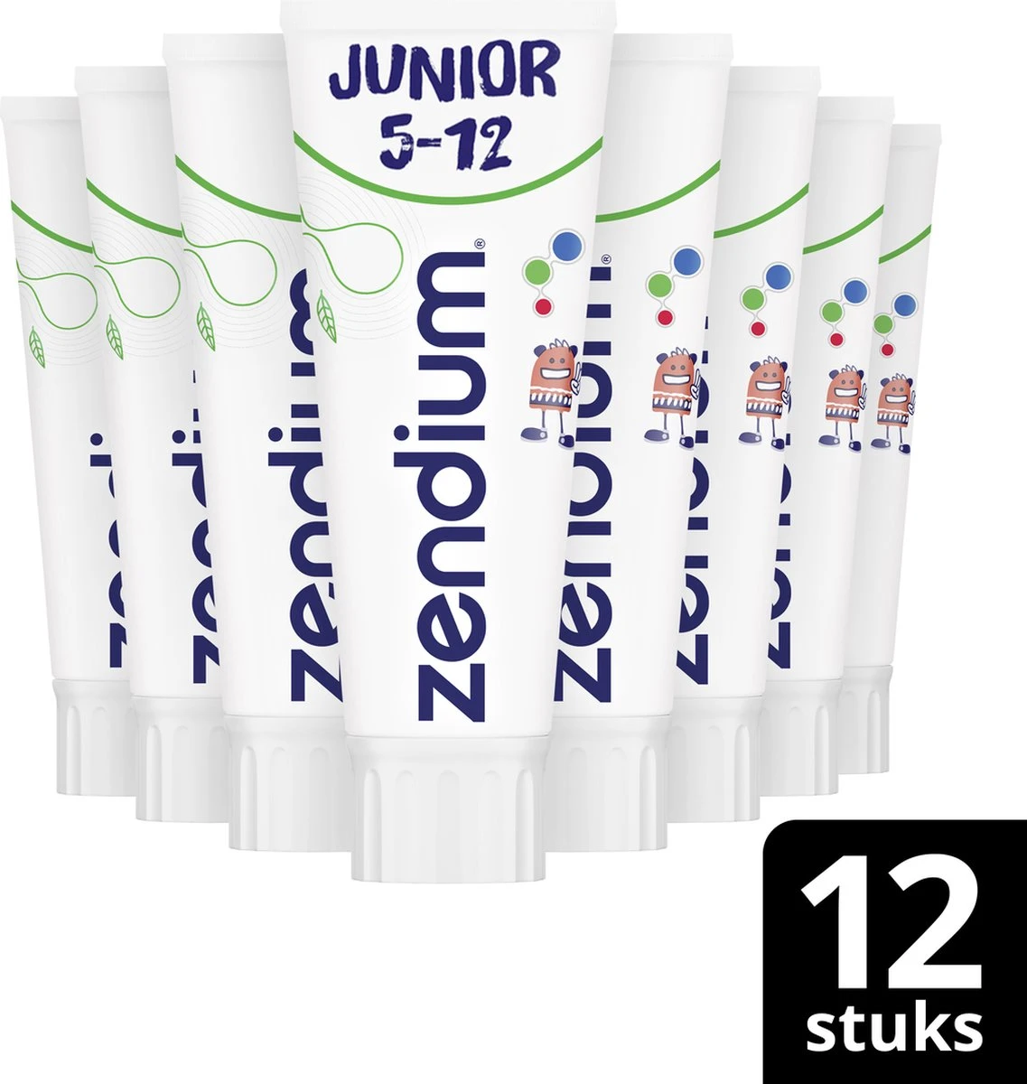 Zendium Junior 5-12jr Tandpasta - 12 X 50 Ml - Voordeelverpakking 6 Zendium Junior 5-12jr Tandpasta - 12 X 50 Ml - Voordeelverpakking - Afbeelding 4