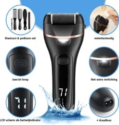 Elektrische Eeltverwijderaar INCL. Mani En Pedicure Set - Voetvijl - Eeltvijl - Eelt Verwijderaar -Oplaadbaar 16 Elektrische Eeltverwijderaar INCL. Mani En Pedicure Set - Voetvijl - Eeltvijl - Eelt Verwijderaar -Oplaadbaar -Winkel Voor Persoonlijke Verzorging 1145x1200 7