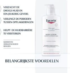 Eucerin AtopiControl Body Care Lotion 12% Omega - Bodylotion - 400 Ml -Winkel Voor Persoonlijke Verzorging 1160x1200 2