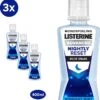 LISTERINE Nightly Reset Milde Smaak, Mondspoeling Met RAPID-FUSHION -technologie Voor Gebruik Tijdens De Nacht, Hermineraliseert Het Tandglazuur, 3 X 400 Ml -Winkel Voor Persoonlijke Verzorging 1166x1200