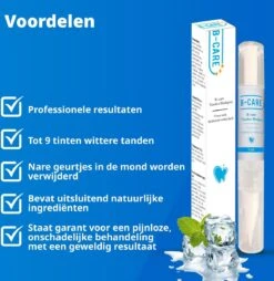 B-care Tanden Bleekpen - Teeth Whitening Pen - Tanden Bleker - Wittere Tanden - Teeth Whitening Strips - Professioneel Resultaat - Tandsteen Verwijderaar - Zonder Peroxide - Tandenbleekset - Tanden Bleken 18 B-care Tanden Bleekpen - Teeth Whitening Pen - Tanden Bleker - Wittere Tanden - Teeth Whitening Strips - Professioneel Resultaat - Tandsteen Verwijderaar - Zonder Peroxide - Tandenbleekset - Tanden Bleken -Winkel Voor Persoonlijke Verzorging 1169x1200 4