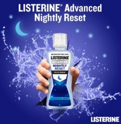 LISTERINE Nightly Reset Milde Smaak, Mondspoeling Met RAPID-FUSHION -technologie Voor Gebruik Tijdens De Nacht, Hermineraliseert Het Tandglazuur, 3 X 400 Ml 14 LISTERINE Nightly Reset Milde Smaak, Mondspoeling Met RAPID-FUSHION -technologie Voor Gebruik Tijdens De Nacht, Hermineraliseert Het Tandglazuur, 3 X 400 Ml -Winkel Voor Persoonlijke Verzorging 1178x1200