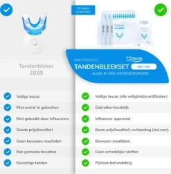 ISmile Professionele Tandenbleekset - Veilig Tanden Bleken - Zonder Peroxide - Witte Tanden - Teeth Whitening 19 ISmile Professionele Tandenbleekset - Veilig Tanden Bleken - Zonder Peroxide - Witte Tanden - Teeth Whitening -Winkel Voor Persoonlijke Verzorging 1180x1200 2