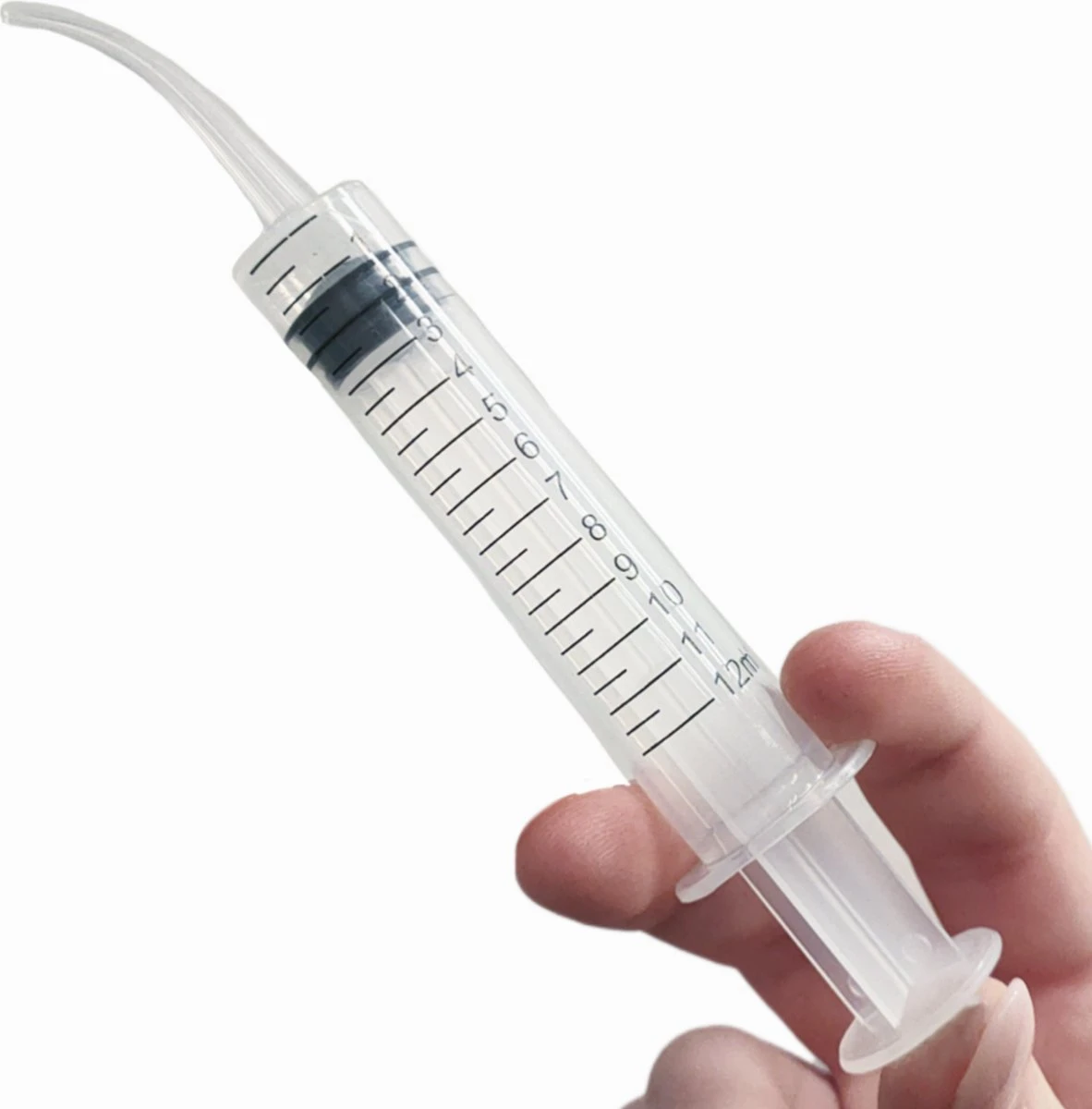 Merkloos Kaakspuitje Gebogen Tip - 4 Stuks - 12ml - Met Schaalverdeling - Kaakholtespuitje - Elleboogspuit - Kaakspuit 4 Merkloos Kaakspuitje Gebogen Tip - 4 Stuks - 12ml - Met Schaalverdeling - Kaakholtespuitje - Elleboogspuit - Kaakspuit - Afbeelding 2