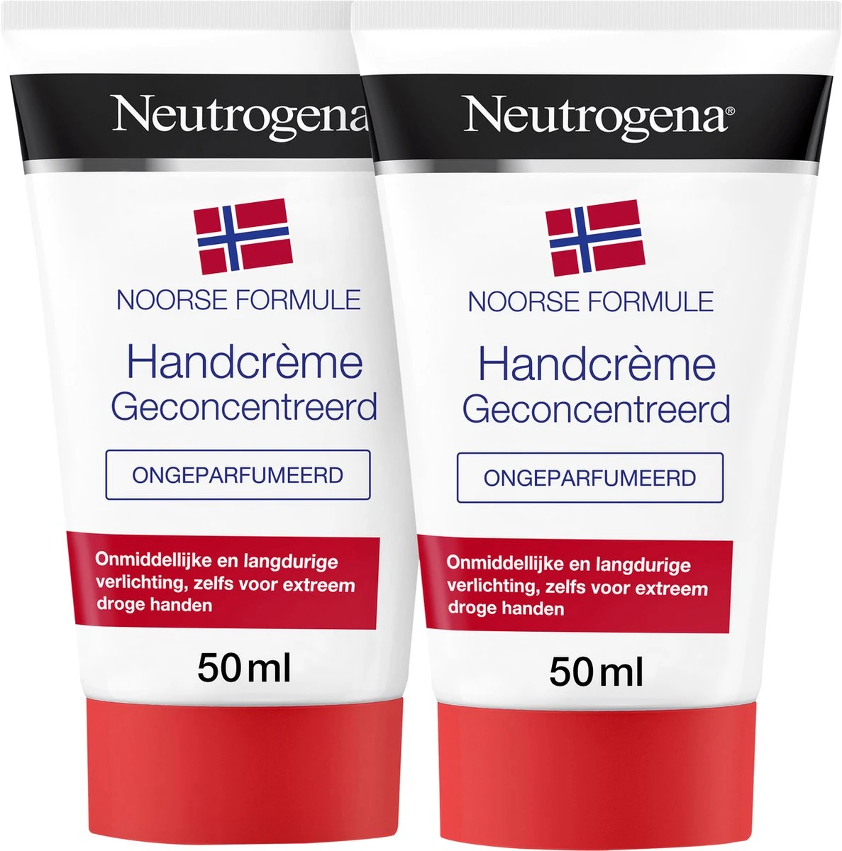 Neutrogena Handcrème Ongeparfumeerd, Noorse Formule, Voedende En Beschermende Vochtinbrengende Crème Voor Droge En Beschadigde Handen, 2 X 50 Ml 4 Neutrogena Handcrème Ongeparfumeerd, Noorse Formule, Voedende En Beschermende Vochtinbrengende Crème Voor Droge En Beschadigde Handen, 2 X 50 Ml - Afbeelding 2