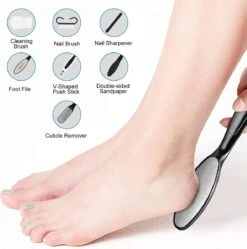 FAO 13in1 Eelt Verwijderaar - Incl. Pedicure Set - Professionele Voetvijl - Waterdichte Voetrasp - Eeltschaaf Oplaadbaar - Elektrische Eeltrasp - Zwart 7 FAO 13in1 Eelt Verwijderaar - Incl. Pedicure Set - Professionele Voetvijl - Waterdichte Voetrasp - Eeltschaaf Oplaadbaar - Elektrische Eeltrasp - Zwart -Winkel Voor Persoonlijke Verzorging 1188x1200 8