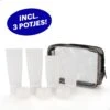 Qpacks - 8-delige Reisflesjes Set Transparant - Vliegtuig Handbagage - Navulbare Reis 100ML Flacons - Incl. Potjes & Etui -Travel - Reisaccessoires 1 Qpacks - 8-delige Reisflesjes Set Transparant - Vliegtuig Handbagage - Navulbare Reis 100ML Flacons - Incl. Potjes & Etui -Travel - Reisaccessoires -Winkel Voor Persoonlijke Verzorging 1190x1200 8