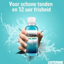 Listerine Cool Mint Mondwater, Mondspoeling Met Intens Frisse Muntsmaak, Bestrijdt Schadelijke Bacteriën Voor Gezond Tandvlees, 8 X 95 Ml -Winkel Voor Persoonlijke Verzorging 1193x1200 1