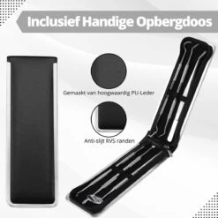 AdroitGoods 7 Delige RVS Tandarts Setje - Incl Haakje En Spiegel - Tandenstokers - Tandplak - Gebit Verzorging Setje -Winkel Voor Persoonlijke Verzorging 1198x1200 38