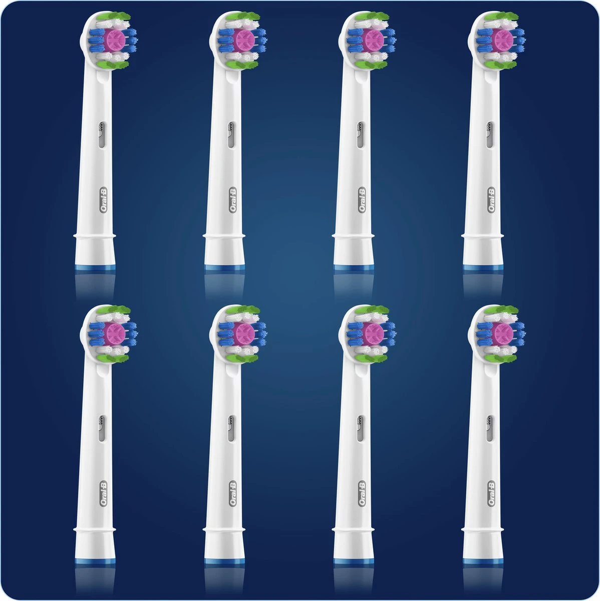 Oral B Oral-B 3D White - Met CleanMaximiser-technologie - Opzetborstels - 8 Stuks - Brievenbusverpakking 15 Oral B Oral-B 3D White - Met CleanMaximiser-technologie - Opzetborstels - 8 Stuks - Brievenbusverpakking - Afbeelding 13