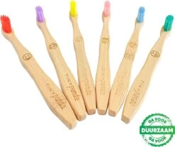 4+2 Bamboe Tandenborstel Voor Kinderen - Emoji - Bamboo Kids Toothbrush - Zero Waste - Vegan -Winkel Voor Persoonlijke Verzorging 1200x1007 1