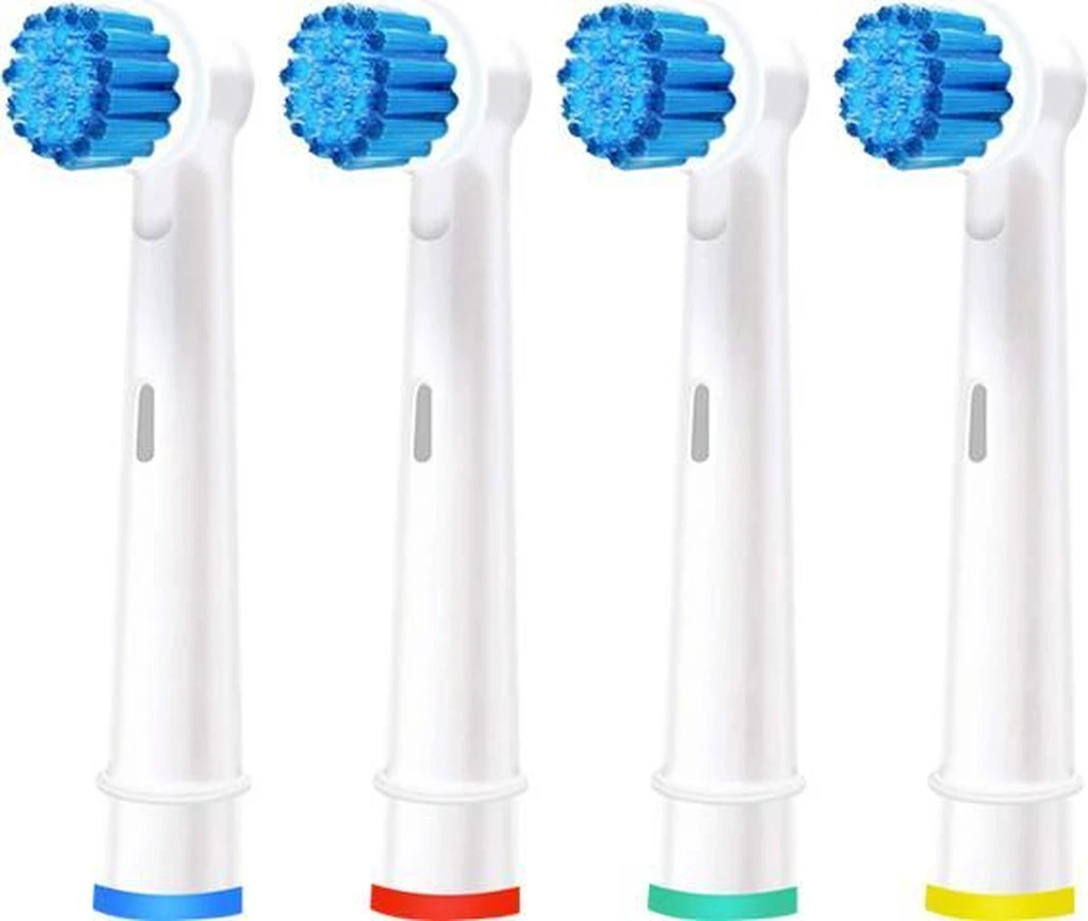 Zachte Opzetborstels - 4 Stuks - Geschikt Voor Oral-B 3 Zachte Opzetborstels - 4 Stuks - Geschikt Voor Oral-B