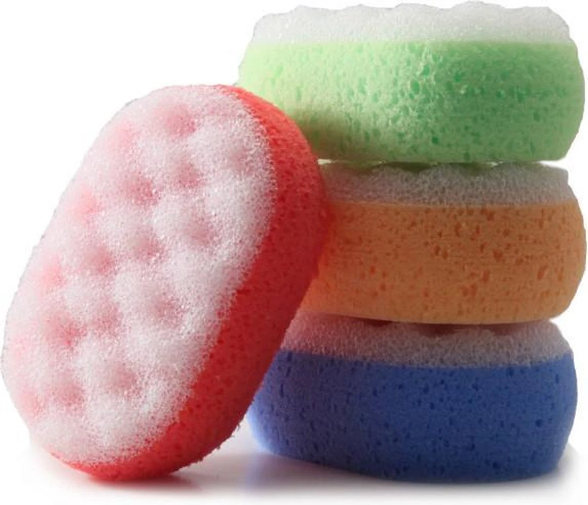 Martini Massagespons - Voordeelset 3 Stuks - 3 Verschillende Kleuren - Afmeting: 14 Cm X 9 Cm X 4.5 Cm. 4 Martini Massagespons - Voordeelset 3 Stuks - 3 Verschillende Kleuren - Afmeting: 14 Cm X 9 Cm X 4.5 Cm. - Afbeelding 2
