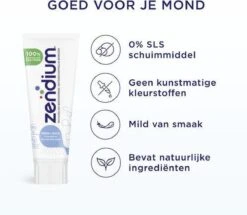 Zendium Fresh+Whitening Tandpasta- 12 X 75 Ml - Voordeelverpakking -Winkel Voor Persoonlijke Verzorging 1200x1046