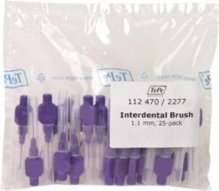 Tepe Interdentale Rager Origineel 1.1 Mm Lila - 25 Stuks -Winkel Voor Persoonlijke Verzorging 1200x1050