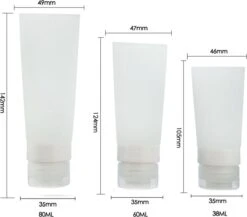 Somstyle 8-Delig Reisflesjes Set Transparant - Vliegtuig Handbagage - Toilettas Inclusief Potjes & Navulbare Flacons - Reisaccessoires - Wit 16 Somstyle 8-Delig Reisflesjes Set Transparant - Vliegtuig Handbagage - Toilettas Inclusief Potjes & Navulbare Flacons - Reisaccessoires - Wit -Winkel Voor Persoonlijke Verzorging 1200x1055 1