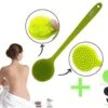 Blubs® – Badborstel – Dry Brush – Rug Scrubber – Lichaamsborstel – Rugborstel Douche Met Steel – Huidborstel – Rugborstel Kunststof – Badborstel Met Steel – Doucheborstel Met Steel – Siliconen Borstel – Droogborstel – Massage – Groen -Winkel Voor Persoonlijke Verzorging 1200x1058 1