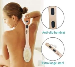 Blubs® – Houten Badborstel – Dry Brush – Rug Scrubber – Lichaamsborstel – Rugborstel Douche Met Steel – Huidborstel – Rugborstel Hout – Houten Badborstel Met Steel – Doucheborstel Met Steel – Houten Borstel – Droogborstel – Massage – Zwart -Winkel Voor Persoonlijke Verzorging 1200x1062 5