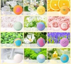 Nixnix - Bath Bombs 12 Stuks - Bruisballen Voor In Bad - 12 Etherische Aroma Bad Bommen - Giftset - Cadeau - 60g Per Stuk - Bruis Ballen Bad - Badballen 10 Nixnix - Bath Bombs 12 Stuks - Bruisballen Voor In Bad - 12 Etherische Aroma Bad Bommen - Giftset - Cadeau - 60g Per Stuk - Bruis Ballen Bad - Badballen -Winkel Voor Persoonlijke Verzorging 1200x1084 10