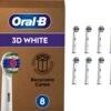 Oral B Oral-B 3D White - Met CleanMaximiser-technologie - Opzetborstels - 8 Stuks - Brievenbusverpakking -Winkel Voor Persoonlijke Verzorging 1200x1085