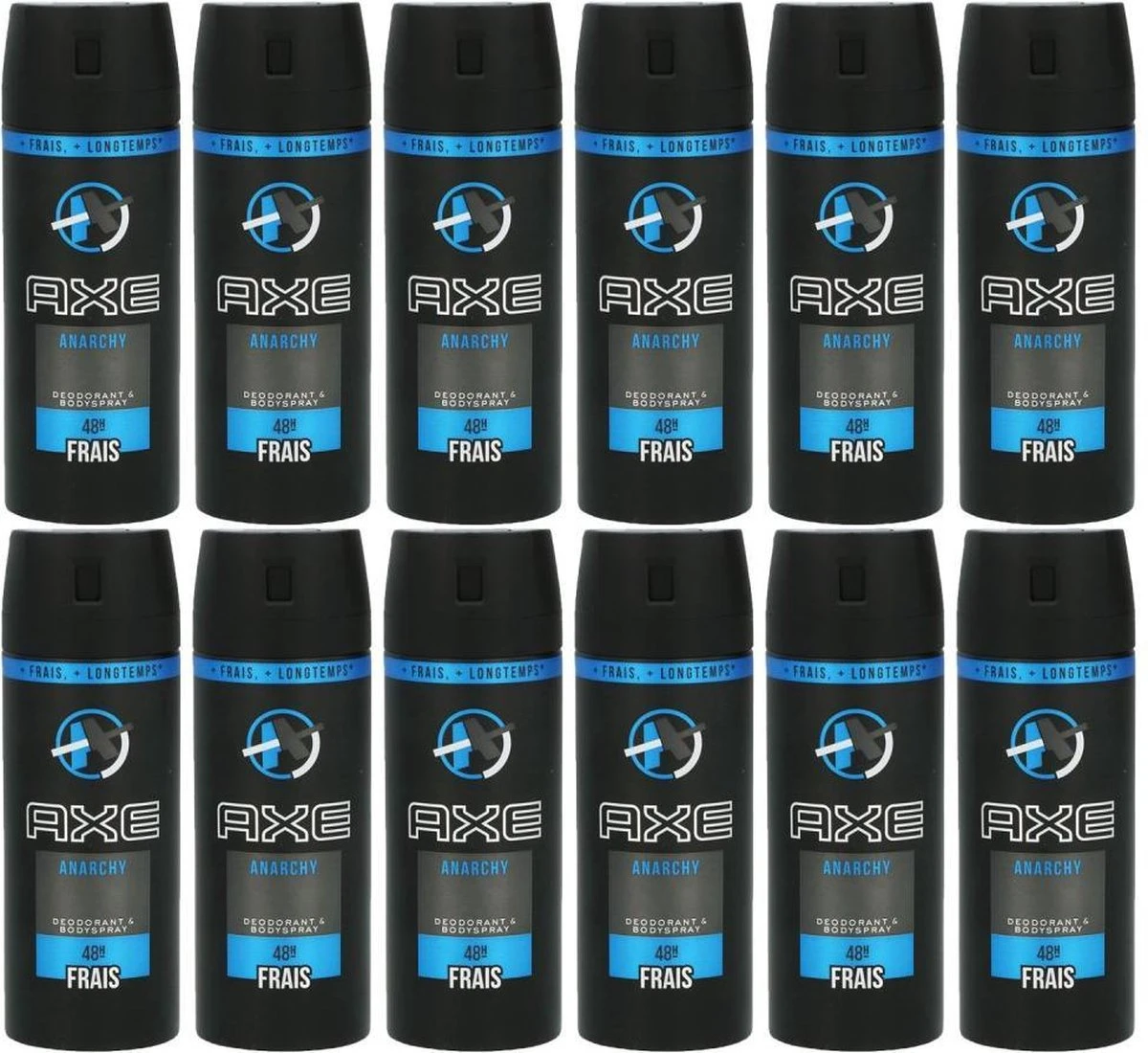 AXE Deodorant / Bodyspray Men Anarchy - JUMBOPAK - 12 X 150 Ml 2 AXE Deodorant / Bodyspray Men Anarchy - JUMBOPAK - 12 X 150 Ml