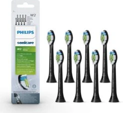 Philips Sonicare W2 Optimal White HX6068/13 - Opzetborstels - 8 Stuks