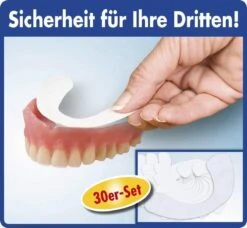 Merkloos Kunstgebit-kussentjes - Set Van 30 - Ondergebit 8 Merkloos Kunstgebit-kussentjes - Set Van 30 - Ondergebit -Winkel Voor Persoonlijke Verzorging 1200x1107