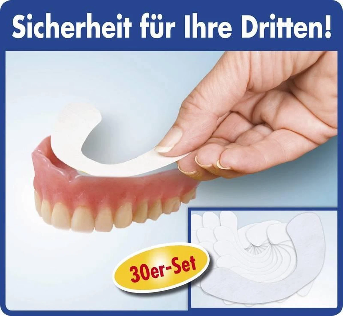 Merkloos Kunstgebit-kussentjes - Set Van 30 - Ondergebit 5 Merkloos Kunstgebit-kussentjes - Set Van 30 - Ondergebit - Afbeelding 3
