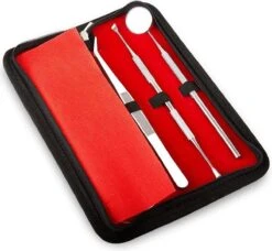Newide Professionele Tandarts Set Met Luxe Etui – Tandsteen Verwijderaar – RVS Tandarts Setje – Tandenstokers – Tandartshaakje – Tand Verzorging Gereedschap Set – Tandplak Verwijderaar -Winkel Voor Persoonlijke Verzorging 1200x1110