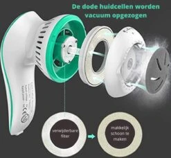 Forgoods Elektrische Eelt Verwijderaar Met Stofzuigsysteem - Eeltverwijderaar - USB Oplaadbaar - Krachtigste Motor Op De Markt - IPX7 Waterbestendig - Voetvijl - Inclusief Adapter - Extra 2 Sets Vijlschijven - Model 2023 15 Forgoods Elektrische Eelt Verwijderaar Met Stofzuigsysteem - Eeltverwijderaar - USB Oplaadbaar - Krachtigste Motor Op De Markt - IPX7 Waterbestendig - Voetvijl - Inclusief Adapter - Extra 2 Sets Vijlschijven - Model 2023 -Winkel Voor Persoonlijke Verzorging 1200x1110 4