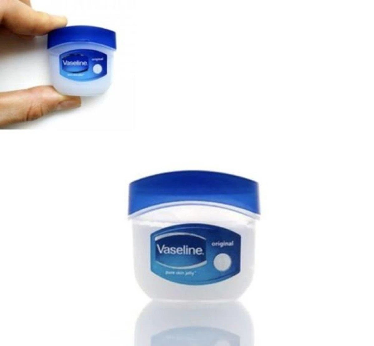 Vaseline® 3x Vaseline Pure Petroleum Jelly Original - 8,2 Ml/ 7g - Bodygel| 3 Stuks Mini Petroleum Jelly 4 Vaseline® 3x Vaseline Pure Petroleum Jelly Original - 8,2 Ml/ 7g - Bodygel| 3 Stuks Mini Petroleum Jelly - Afbeelding 2