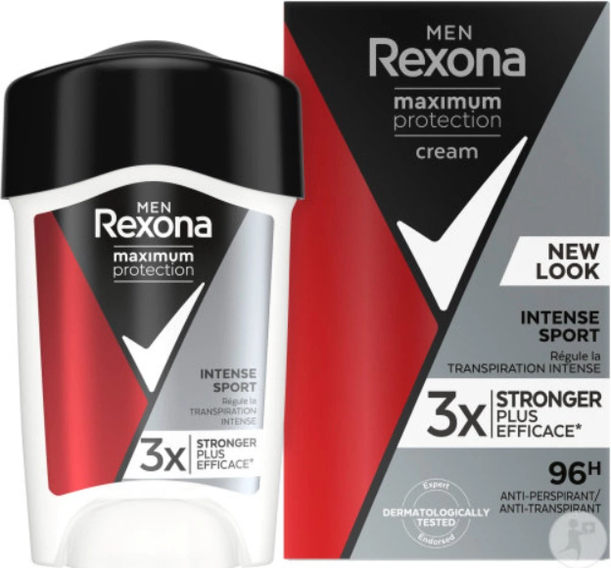 Rexona Men Maximum Protection Intese Sport Deodorant 45 ML 6X Voordeelverpakking 3 Rexona Men Maximum Protection Intese Sport Deodorant 45 ML 6X Voordeelverpakking